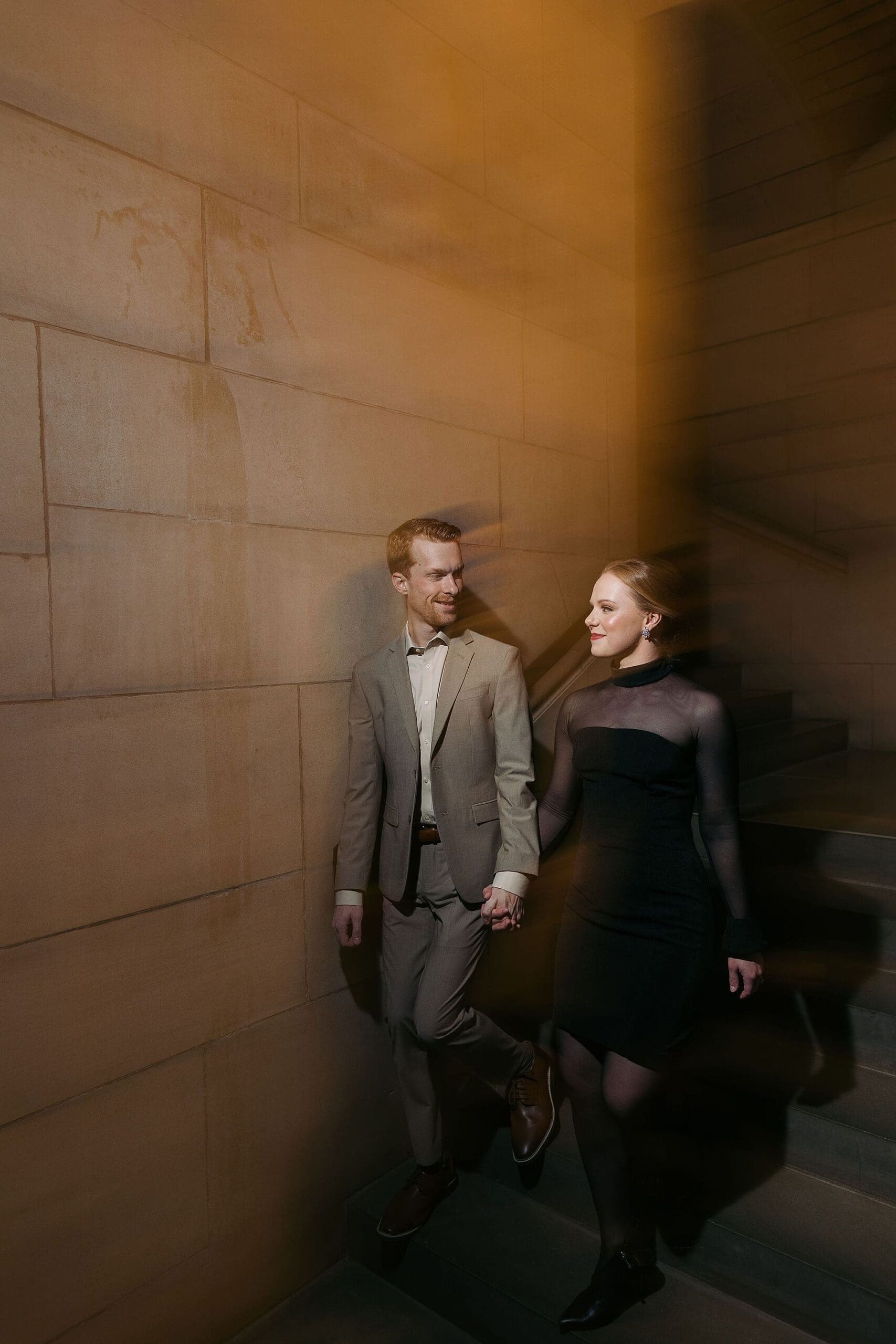 Modern Engagement Session | Lincoln, Nebraska + Midwest Editorial Wedding Photographer